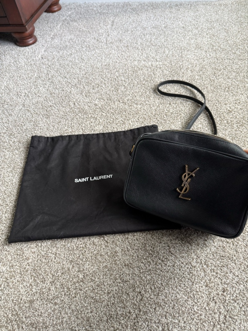 Saint Laurent Black Camera Bag - Picture 3 of 15